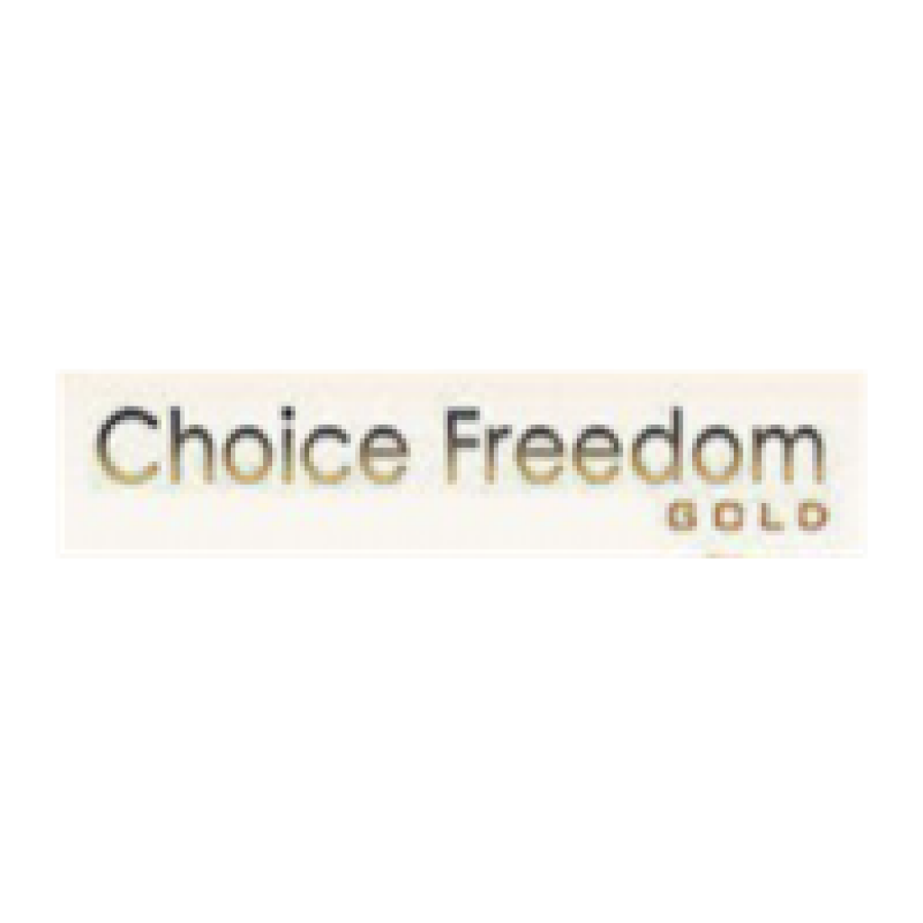 Choice Freedom Gold - Catalogue Card