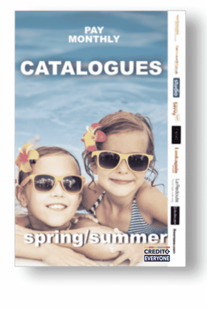 Credit catalogues pay monthly Home Shopping Catalogues